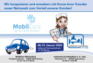 Anzeige MobilCare