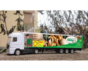 Niklas LKW Truck Give away Fruit Logista